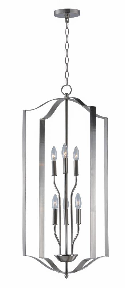 Maxim Provident 6 Light Chandelier Model: 10038BK