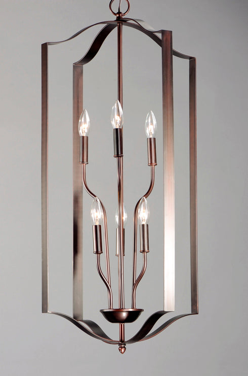 Maxim Provident 6 Light Chandelier Model: 10038BK