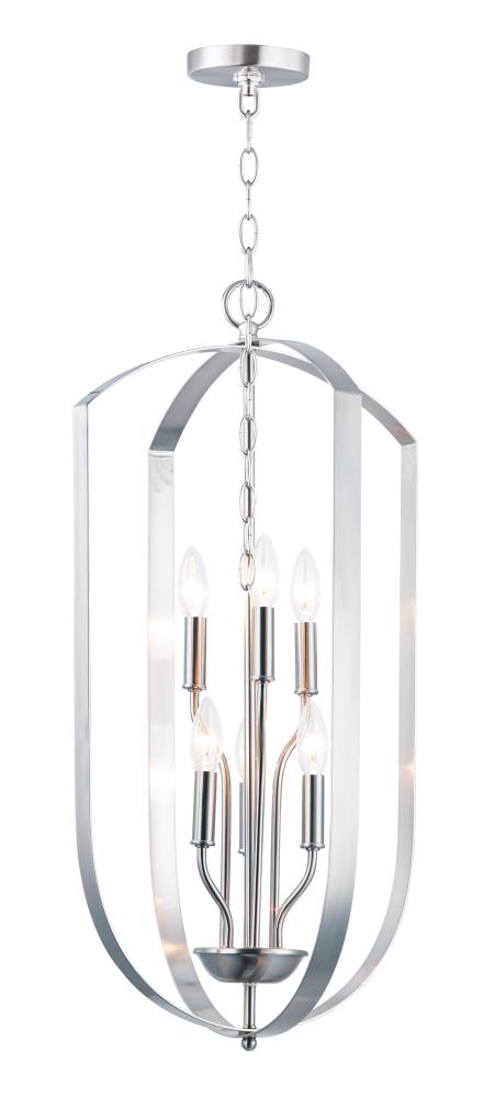 Maxim Provident 6 Light Chandelier Model: 10039BK