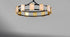 Maxim Radiant 12 Light LED Chandelier Model: 39536CYBKGL