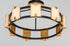 Maxim Radiant 9 Light LED Flush Mount Model: 39530CYBKGL