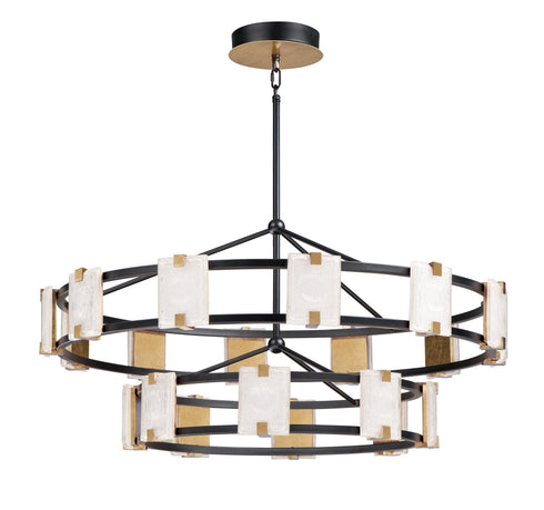 Maxim Radiant 20 Light LED Chandelier Model: 39538CYBKGL