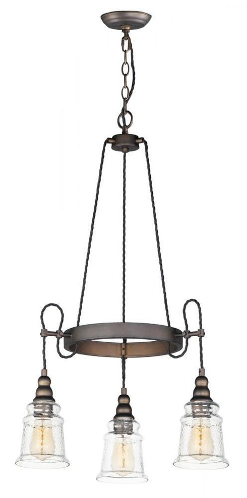 Maxim Revival 3 Light Chandelier Model: 21573HMOI