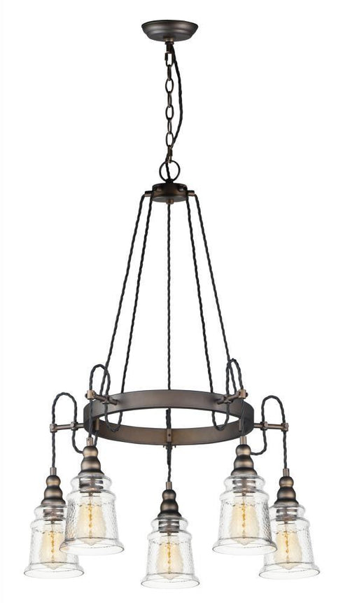 Maxim Revival 5 Light Chandelier Model: 21575HMOI