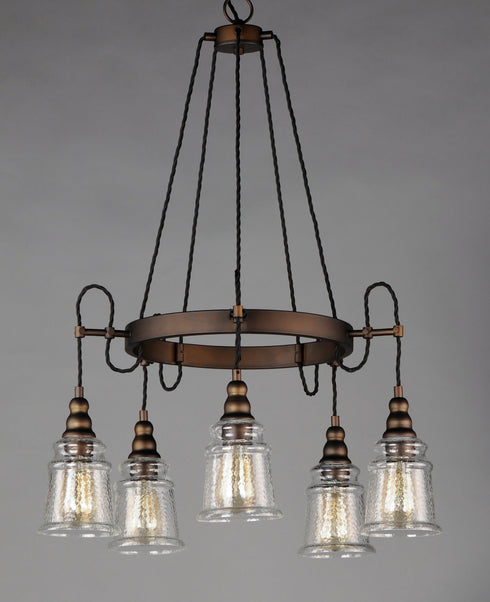 Maxim Revival 5 Light Chandelier Model: 21575HMOI