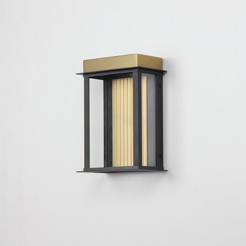 Maxim Rincon Outdoor Wall Mount Model: 50752BKGLD