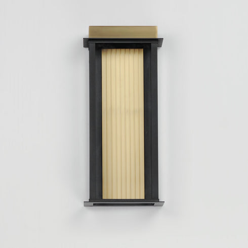 Maxim Rincon Outdoor Wall Mount Model: 50754BKGLD
