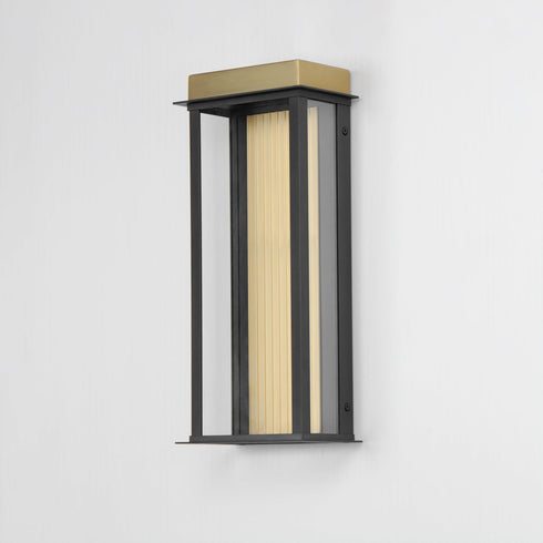 Maxim Rincon Outdoor Wall Mount Model: 50754BKGLD