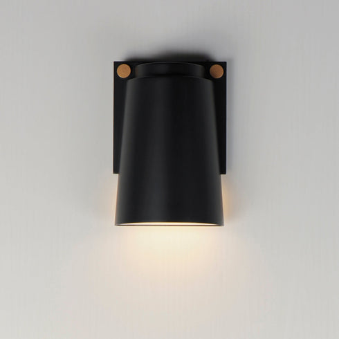 Maxim Rivet Outdoor Wall Mount Model: 42122BKAB