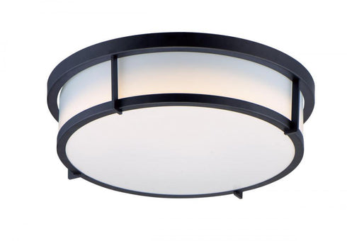 Maxim Rogue E26 Rogue 13'' 2 Light Flush Mount E26 Model: 10272WTBK