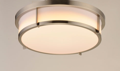 Maxim Rogue E26 Rogue 13'' 2 Light Flush Mount E26 Model: 10272WTBK