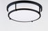 Maxim Rogue E26 Rogue 13'' 2 Light Flush Mount E26 Model: 10272WTBK