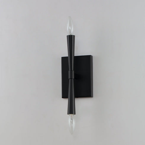 Maxim Rome 2 Light Wall Sconce Model: 24621BK