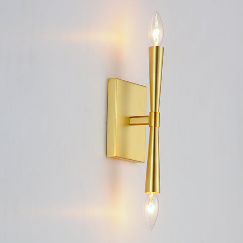 Maxim Rome 2 Light Wall Sconce Model: 24621BK
