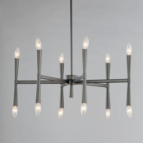 Maxim Rome Chandelier Model: 24626BK