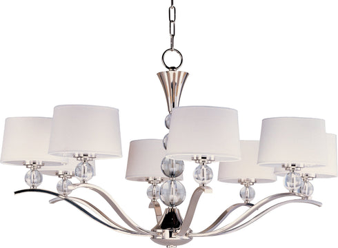 Maxim Rondo Single Tier Chandelier Model: 12758WTPN