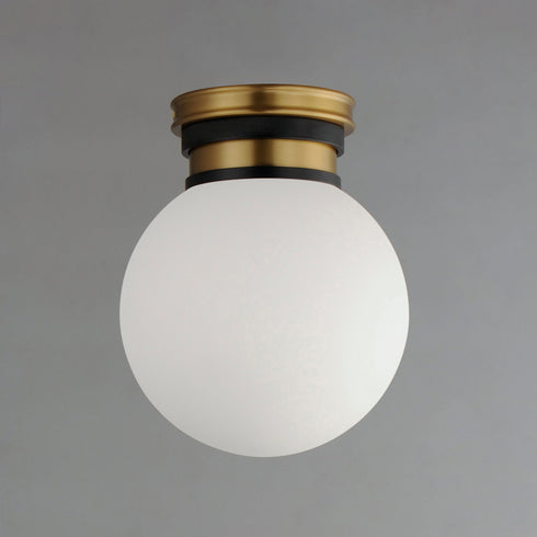 Maxim San Simeon Semi Flush Mount Model: 32481SWBKNAB