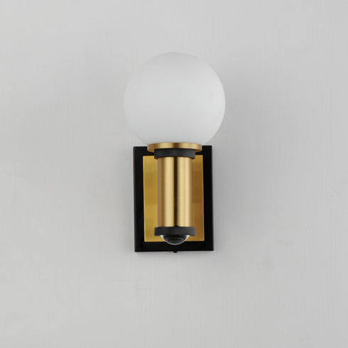 Maxim San Simeon Wall Sconce Model: 32482SWBKNAB