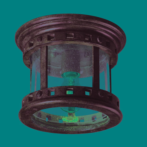 Maxim Santa Barbara Dc Outdoor Flush Mount Model: 3130CDSE