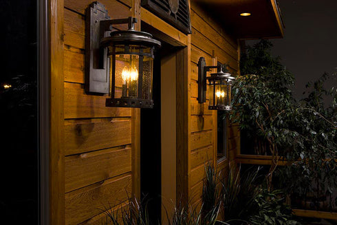 Maxim Santa Barbara Vx 1 Light Outdoor Wall Lantern Model: 40033CDSE