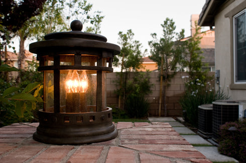 Maxim Santa Barbara Vx 3 Light Outdoor Deck Lantern Model: 40032CDSE