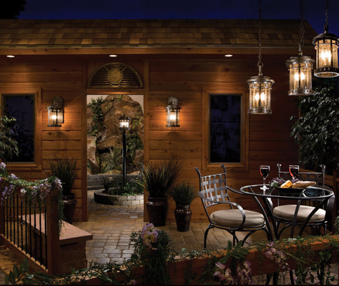 Maxim Santa Barbara Vx 3 Light Outdoor Hanging Model: 40039CDSE
