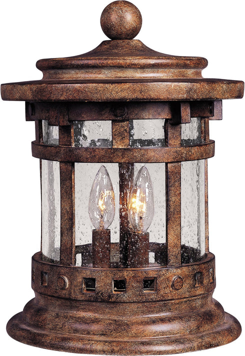 Maxim Santa Barbara Vx 3 Light Outdoor Deck Lantern Model: 40032CDSE