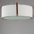 Maxim Sausalito Flush Mount Model: 16139FTWZBSD