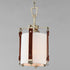 Maxim Sausalito Single Pendant Model: 16132FTWZBSD