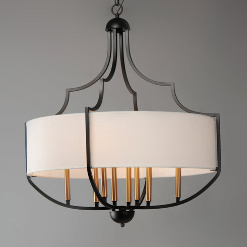 Maxim Savant Chandelier Model: 25285WLBZAB