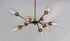 Maxim Savvy 9 Light Chandelier Model: 26345CLABBK