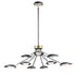 Maxim Scan Chandelier Model: 21699BKSBR