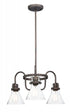 Maxim Seafarer 3 Light Chandelier Model: 26116CDPC