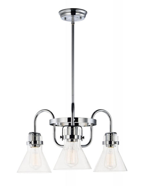 Maxim Seafarer 3 Light Chandelier Model: 26116CDPC