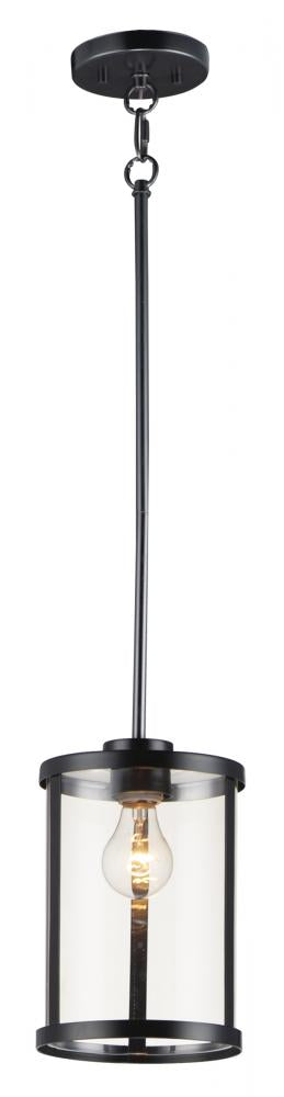 Maxim Sentinel Single Pendant Model: 25252CLBK