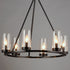 Maxim Sentinel Single Tier Chandelier Model: 25255CLBK