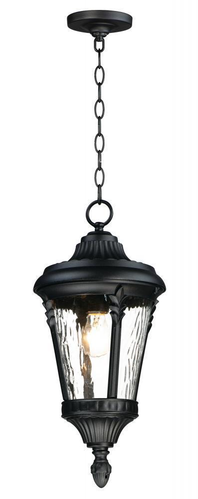 Maxim Sentry 1 Light Outdoor Hanging Pendant Model: 3058WGBK