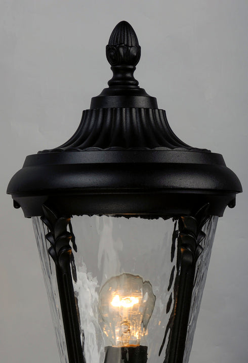 Maxim Sentry 1 Light Outdoor Pol Post Mount Model: 3050WGBK