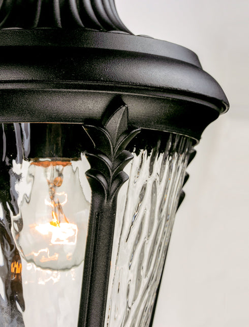Maxim Sentry 1 Light Outdoor Wall Sconce Model: 3053WGBK