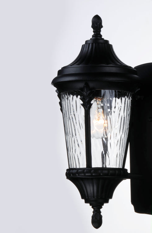 Maxim Sentry 1 Light Outdoor Wall Sconce Model: 3053WGBK