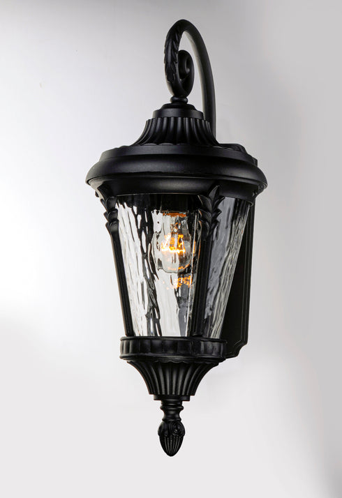 Maxim Sentry 1 Light Outdoor Wall Sconce Model: 3054WGBK
