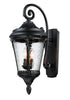 Maxim Sentry 3 Light Outdoor Wall Sconce Model: 3055WGBK