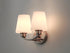 Maxim Shelter 2 Light Bath Vanity Model: 11832SWBK
