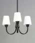 Maxim Shelter Chandelier Model: 11823SWBK