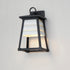 Maxim Shutters Outdoor Wall Mount Model: 40632WTBK