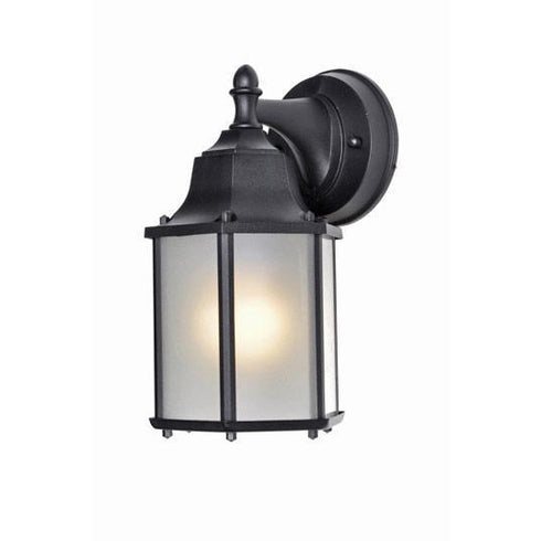 Maxim Side Door Ee Outdoor Wall Mount Model: 86926BK