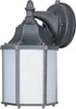 Maxim Side Door Ee Outdoor Wall Mount Model: 86926BK