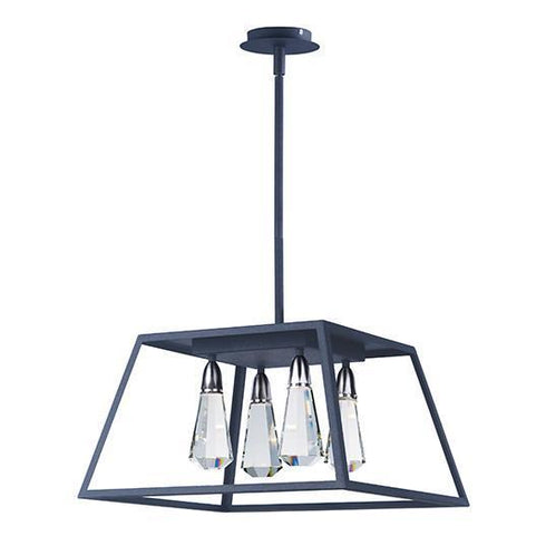 Maxim Silhouette LED Single Pendant Model: 21044BCTXB