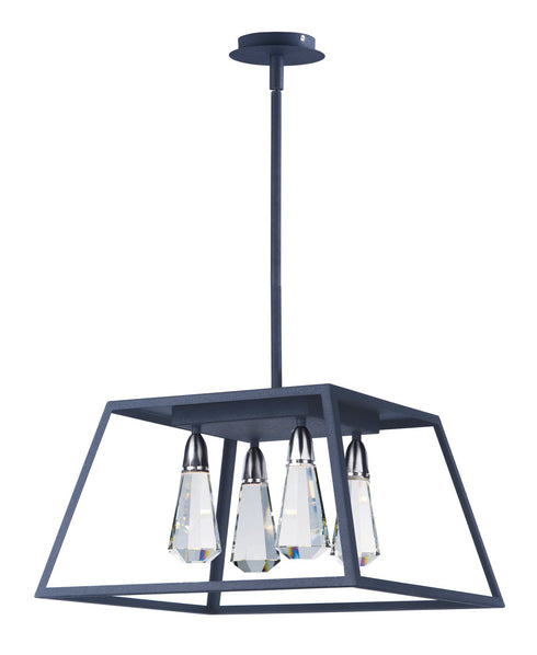 Maxim Silhouette LED Single Pendant Model: 21044BCTXB