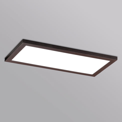 Maxim Sky LED 12"x24 Inch 3000k Flush Mount Model: 57762WTBZ